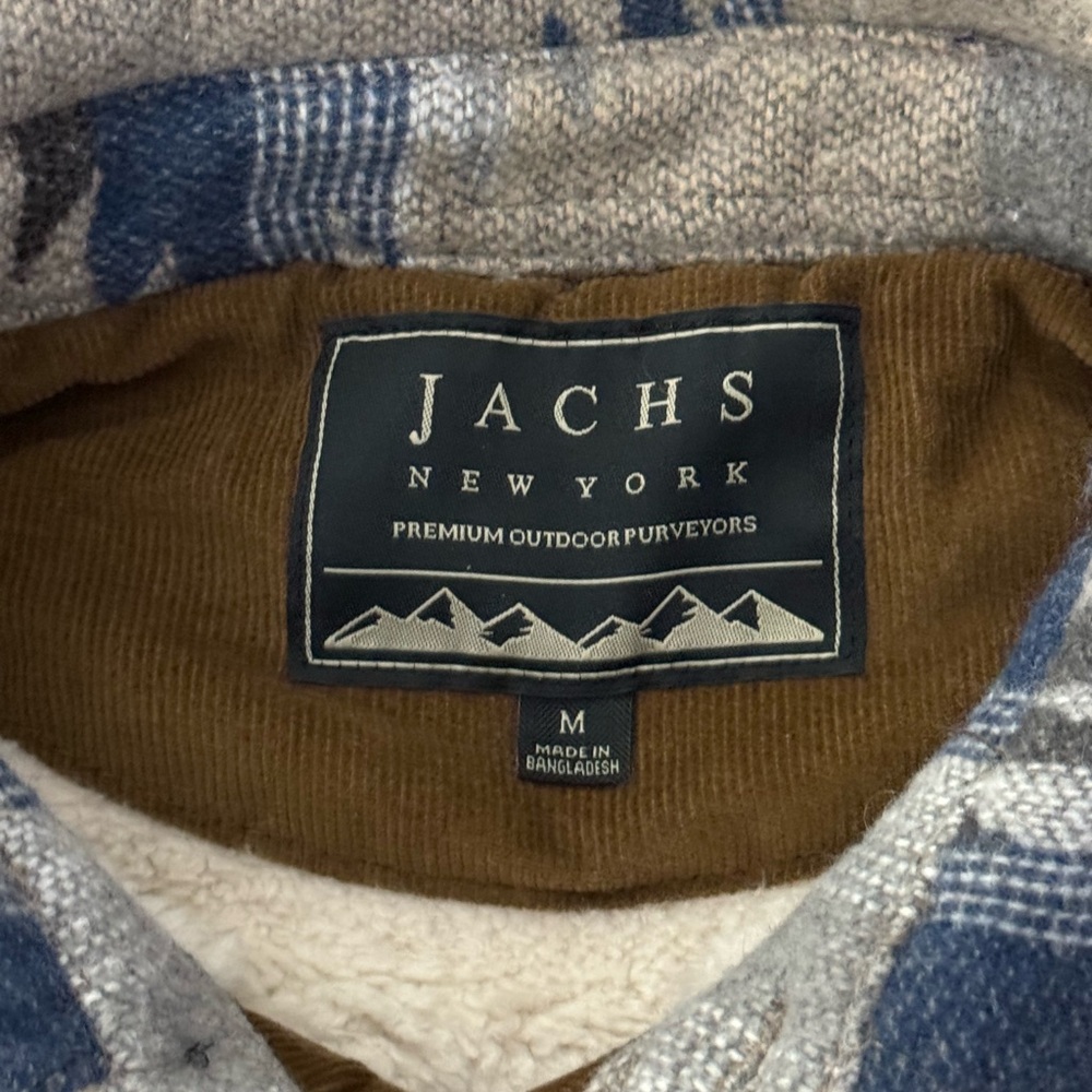 JACHS New York Wool Blend Shirt Southwestern Jacket M Native Navajo Nwt - Picture 2 of 6